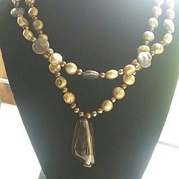 Artisan: B. Aston Necklace/ Earrings Set - Picture 5 of 8